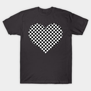 Chequered Heart T-Shirt